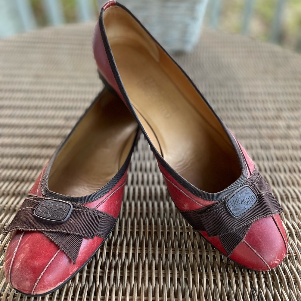 Salvatore Ferragamo Italian leather flats